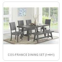 COS-FRANCE DINING SET (1+4+1)